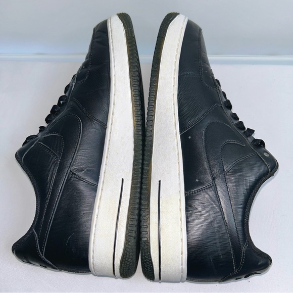 Nike Air Force 1 07' Vintage Men's Black Sneakers, 315122-036-Size 12-RARE 2010! - Picture 6 of 8